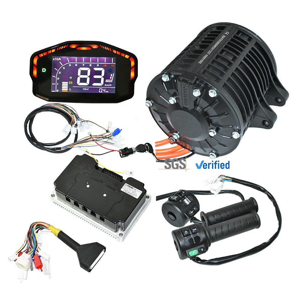 Mid Drive Motor Kit 72V 3000W - Fardriver 72680 Electric Motorcycle Kit air